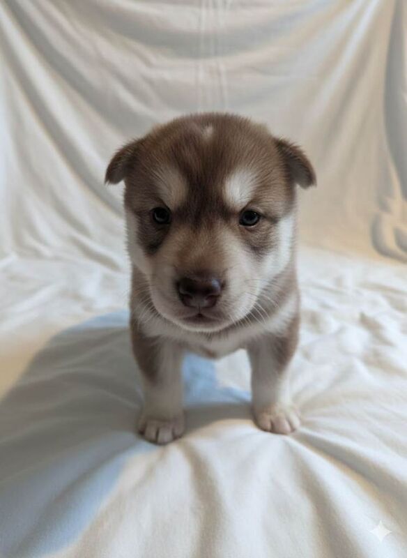 Siberian Husky puppies for sale in Nottingham, Nottinghamshire – 3 weeks old - Image 5 of 5